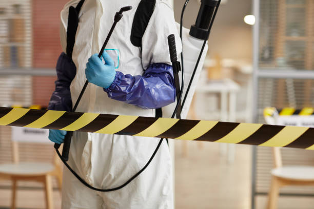 Professional Trauma Scene Cleanup technician working in Radnor, OH